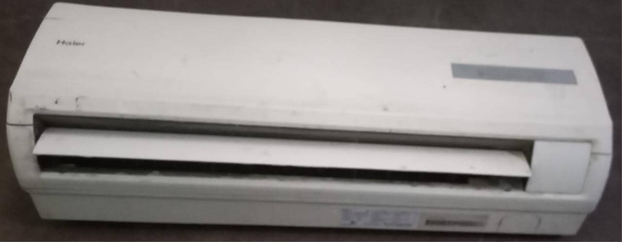 Haier split A/C perfect running condition. 9