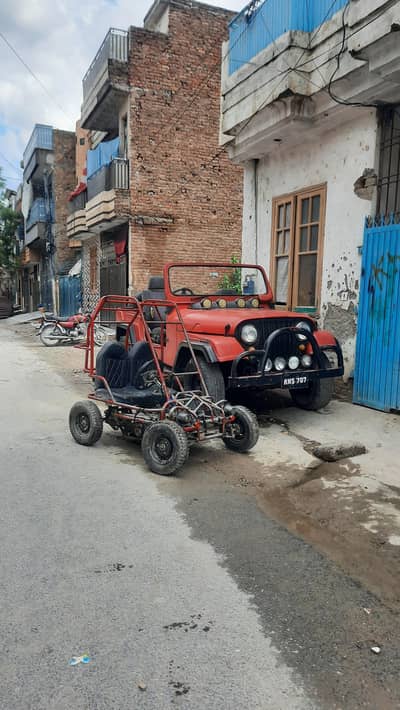 buggy go-kart with auto gear self start