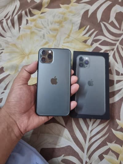 IPHONE 11PRO 256GB DUAL PTA WITH BOX ALL OK