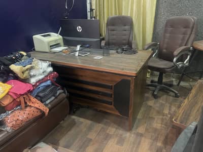 Office table for sale neat clean condition like new