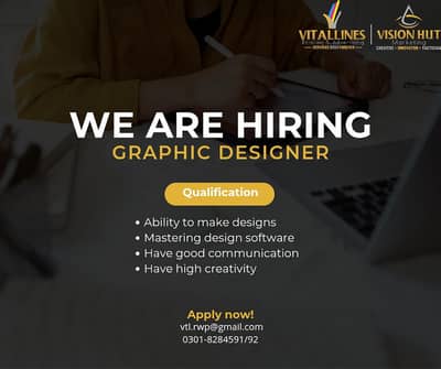 Looking for Graphic Designer