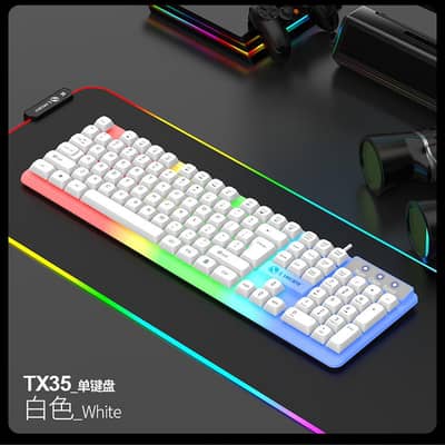RGB gaming keyboard and mouse set