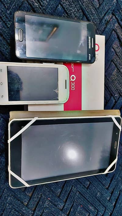 One QTablet, One Samsung Mobile, one Q Mobile,03165820610 whatapps
