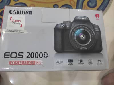canon Eos dslr camera 2000D for sale
