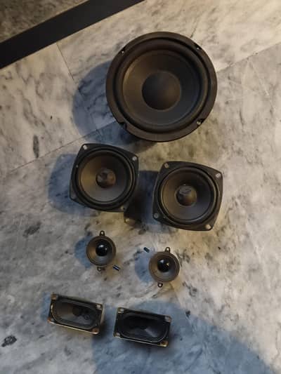 Speakers for sale.