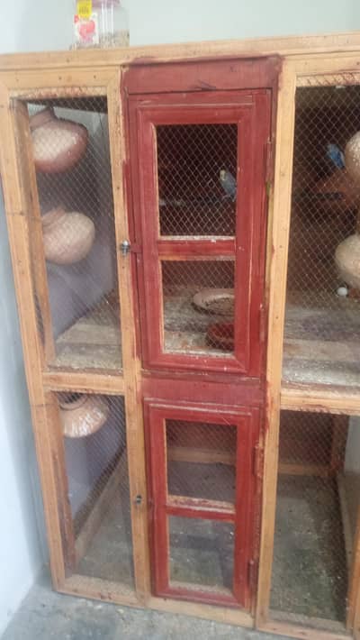 Wooden Cage 2 portion  reasonable price