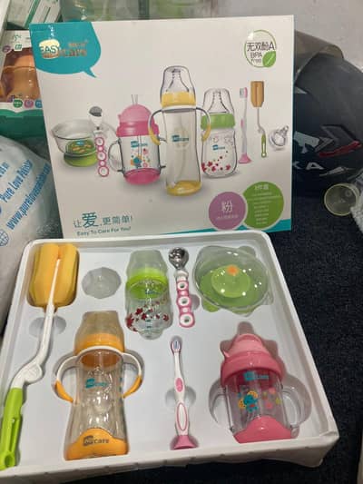 EASYcare 8-in-1 Baby Feeding & Care Set – BPA Free – Made in China