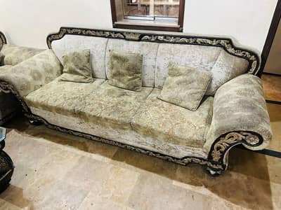Sofa Set 6 Seater With Tabel