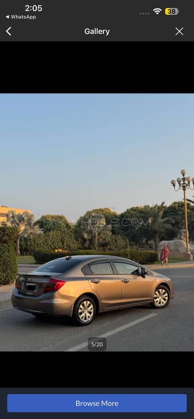 Honda Civic Prosmetic 2014