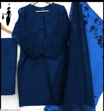3 piece suit with dupatta