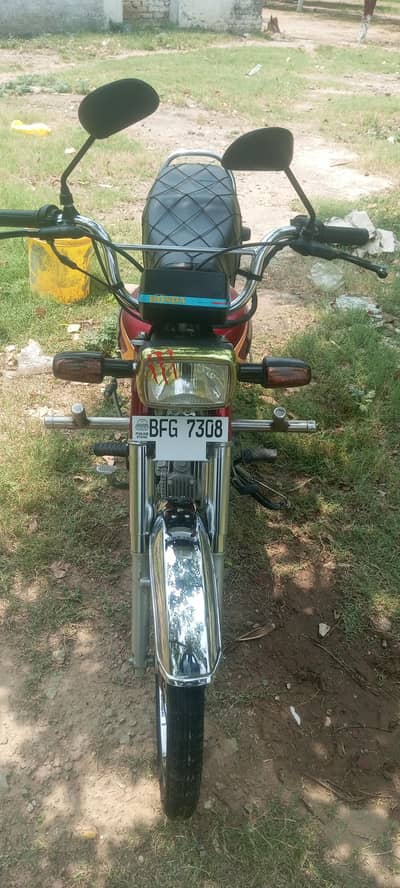 honda cd 70 red