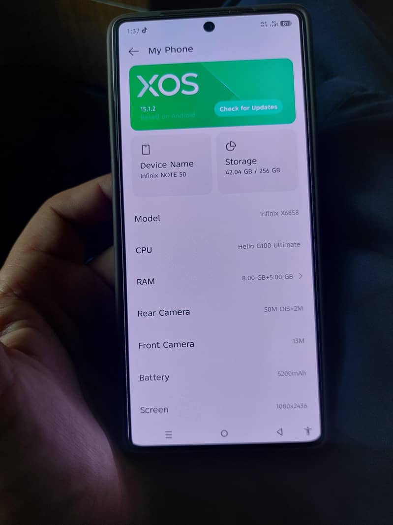 Infinix Note 50 6