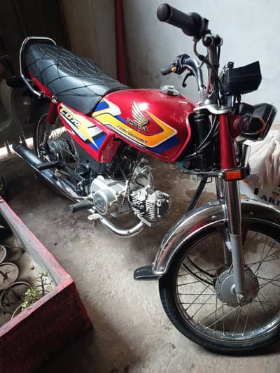 Honda Cd 70 Model 2025 nut to nut jenwan biometric available
