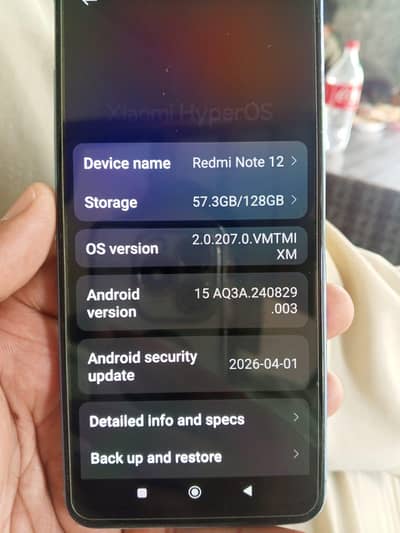redmi note 12 choocha pece hy saf suthra