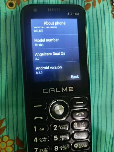 Calme Hot 4G (touch and Type)