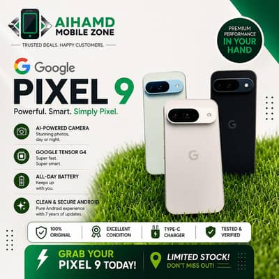 Google Pixel 9 – PTA Approved | Excellent Condition | Original