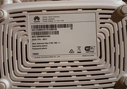 Huawei Imported Wifi Router HG532d