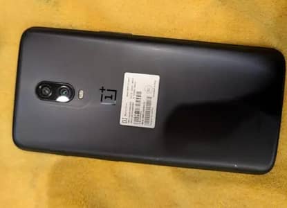 One Plus 6T 8GB 256GB official PTA Approved Along with complete access