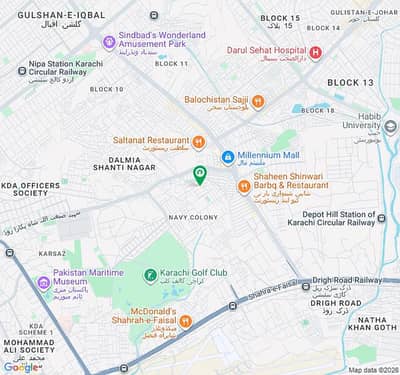 Naval Officers Housing Scheme Karsaz Open Plot For Sale.