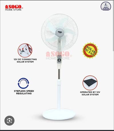 SOGO 12 VOLT DC FAN  2 PCS