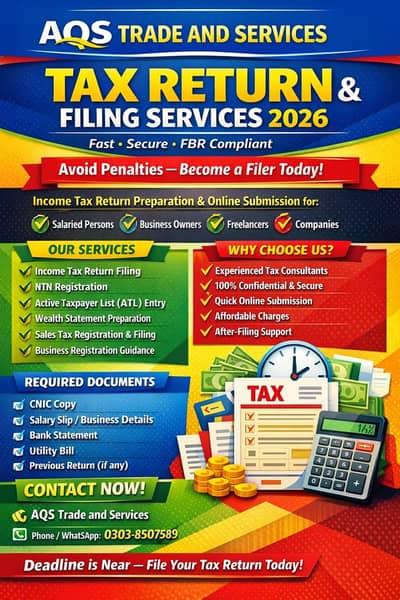 tax return and filing services
