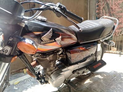 Honda CG 125 2022 Edition Black Colour Good Condition