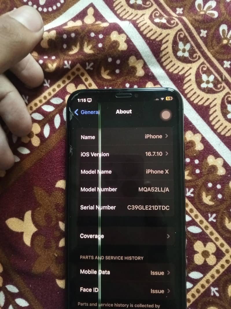 Apple iPhone X 5
