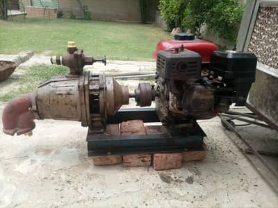 Water Pump Double Impeller with Generator Engine