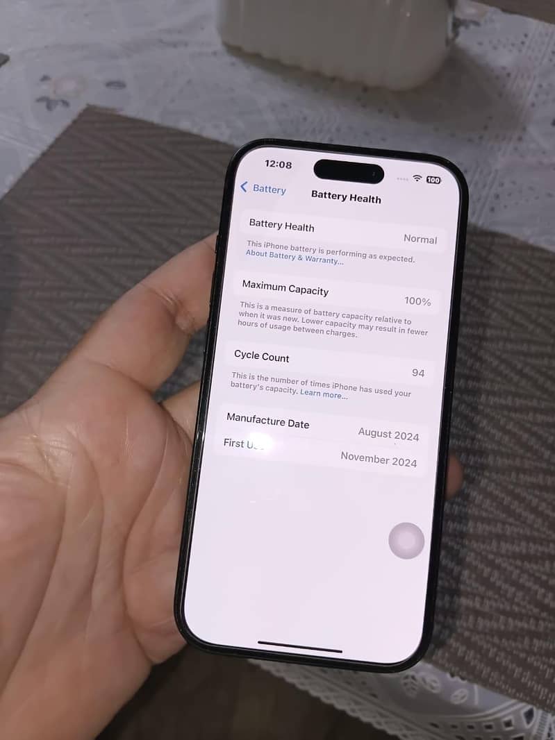 Apple iPhone 15 128 gb grey 3