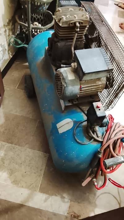 double piston compressor