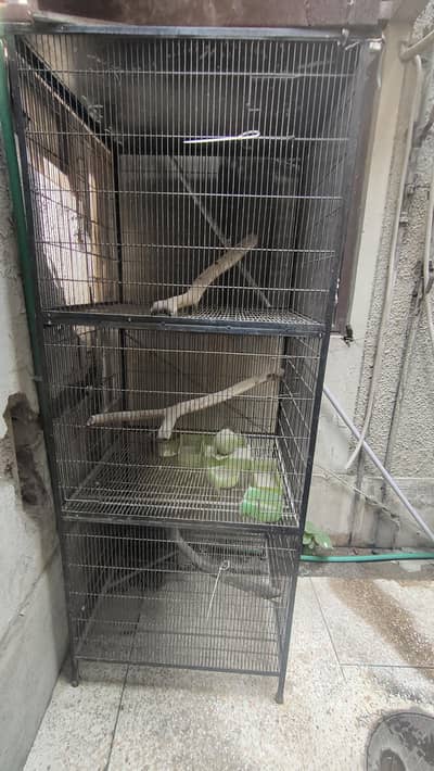 Birds Breeding Cage 3 portion Urgent sale