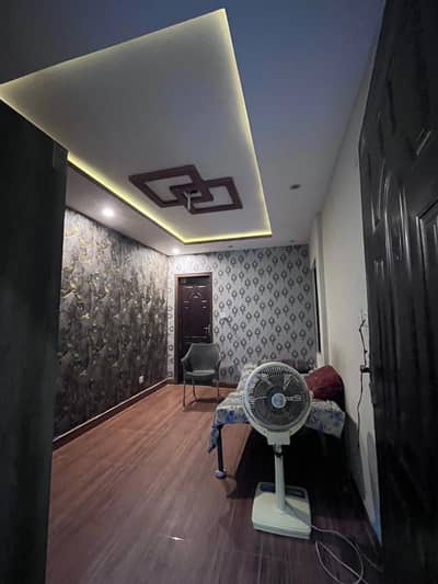3.5 brand new facing park house for sell Eden Abad Paine avenue road Lahore