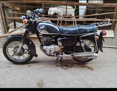 sell original Honda CD 200 road Master Karachi number 1981