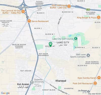 M7A - 7 MARLA PLOT FOR SALE