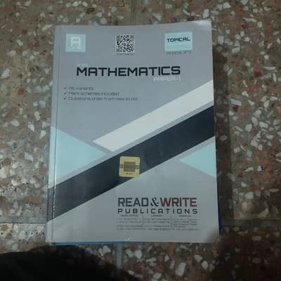 Alevels mathematics topical read and write