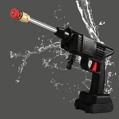Automatic Cordless Car Wash Spray Gun | 48V High Pressure Lithium Batt