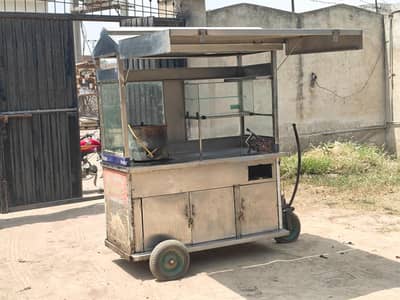 Fully Equipped Stainless Steel Food Stall for Sale (Ready to Work)