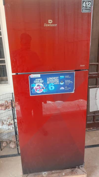 Dawlance 9178 Coral red Double Door Refrigetator