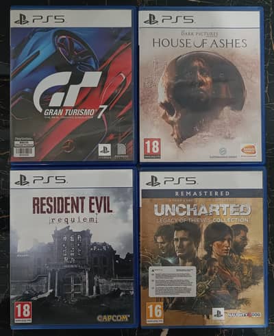 PS5 Games in 10/10 Condition