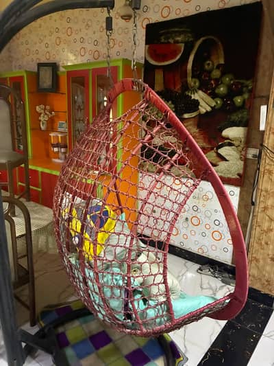 Hanging egg chair double