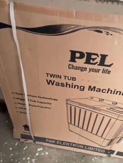 PEL PWM-1050 Twin Tub Washing Machine Box Pack Brand New 10.5 KG