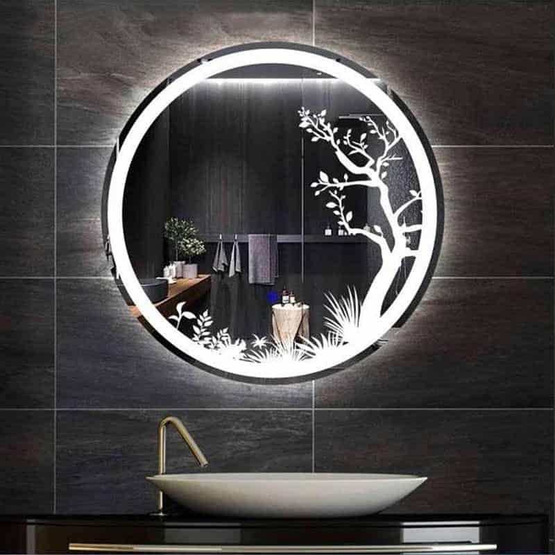 led mirror and touch screen 0