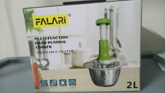 FALARI Multi Function Push Grater/ Chopper