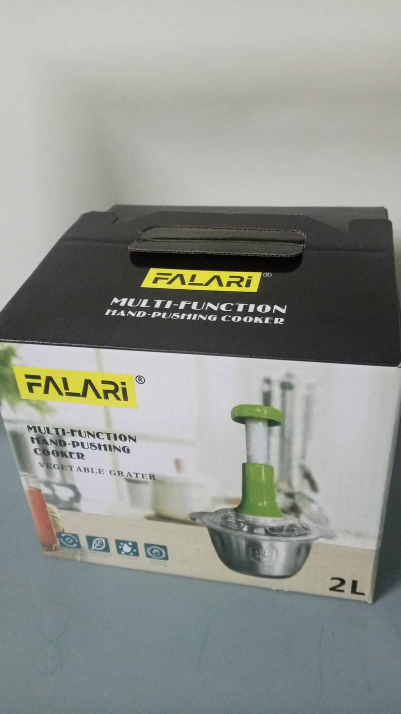 FALARI Multi Function Push Grater/ Chopper 1
