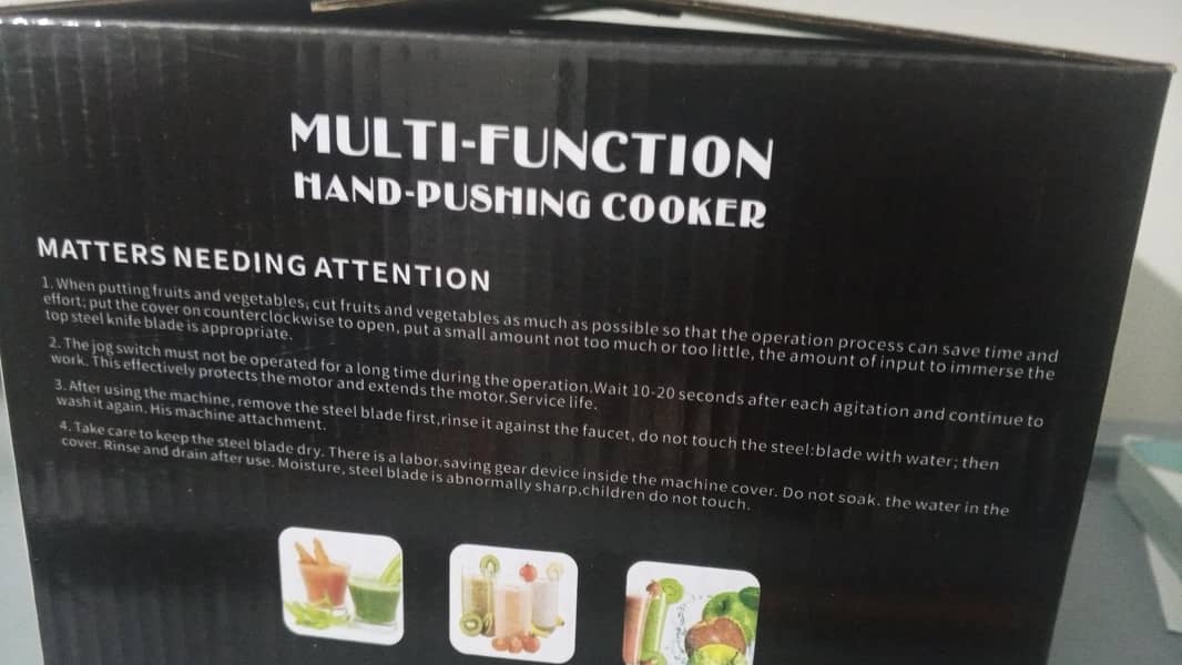 FALARI Multi Function Push Grater/ Chopper 2