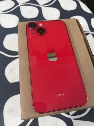  iPhone 14 Red 128GB – Scratchless Condition 