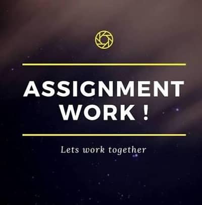 Online Assignment Work | Online Work | Online Job | Jobs