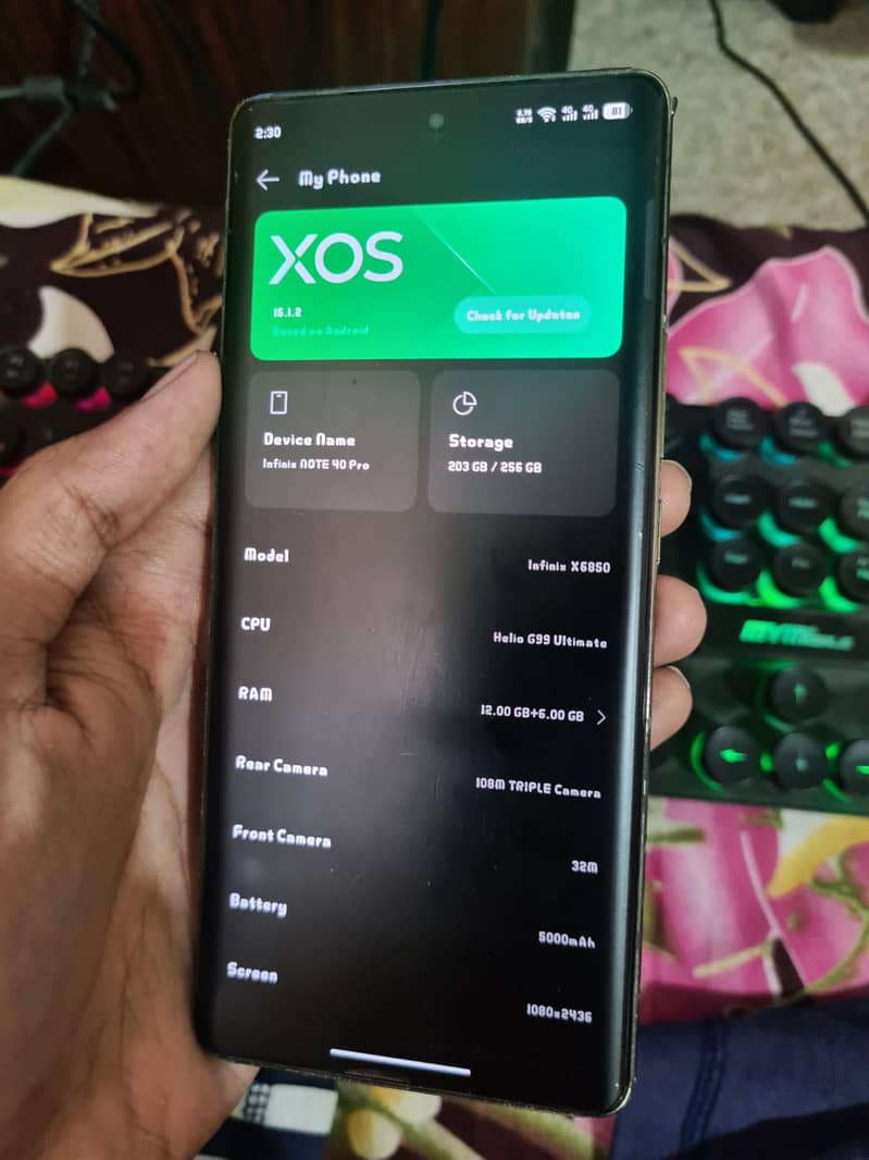 Infinix Note 40 Pro 6