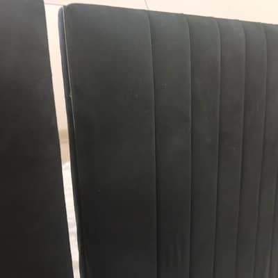 black velvet bed