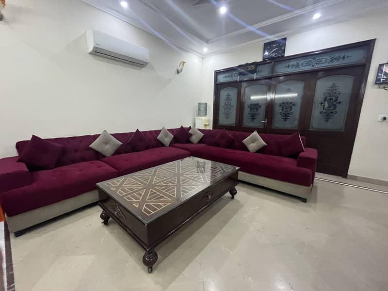 L-shaped sofa set 1